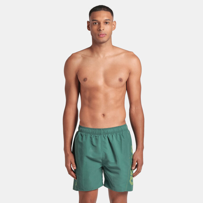 ارينا شورت السباحة فانديمنتالز لوجو للرجال أصفر image number 0