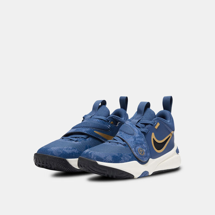 نايكي حذاء كرة السلة تيم هاسل دي 11 للأطفال أزرق image number 1