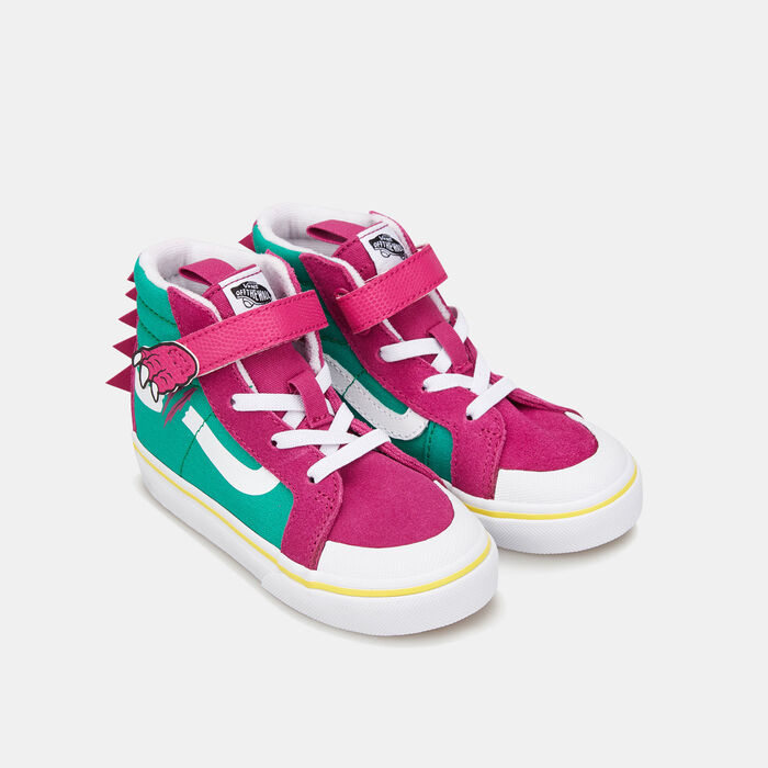 فانس حذاء دينو سكيت-هاي فيلكرو للاطفال الرضع (أولاد وبنات) أخضر image number 1