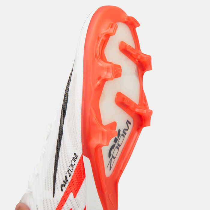 نايكي حذاء كرة القدم زوم ميركوريال سوبرفلاي 9 ايليت لملاعب العشب الطبيعي للرجال أبيض image number 5