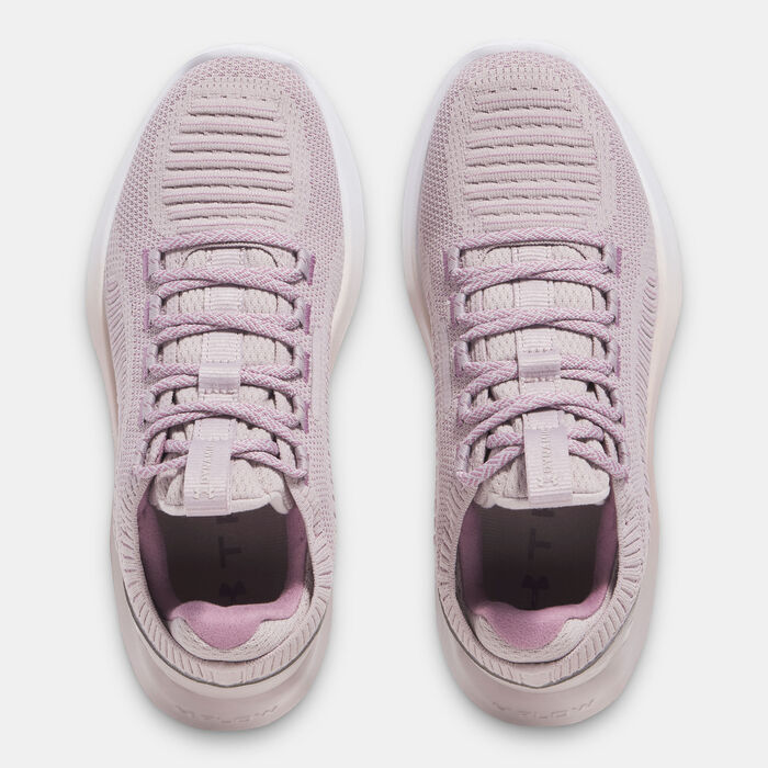 اندر ارمر حذاء تدريب ديناميك 2 للسيدات رمادي image number 3