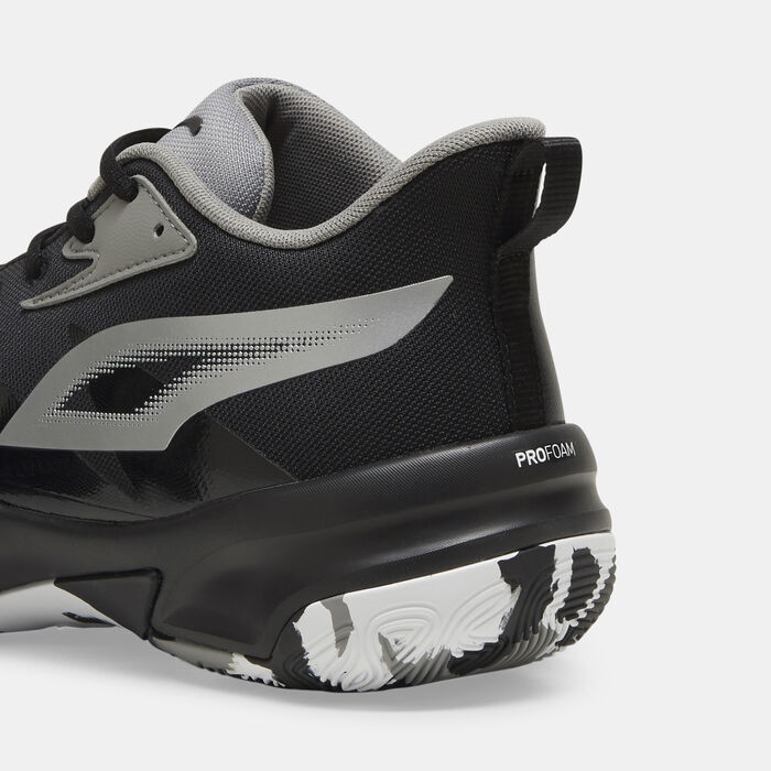 بوما حذاء كرة السلة جينيتكس للرجال أسود image number 5