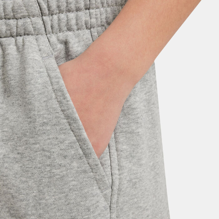 نايكي شورت سبورتسوير كلوب فرنش تيري كارجو للأطفال رمادي image number 4