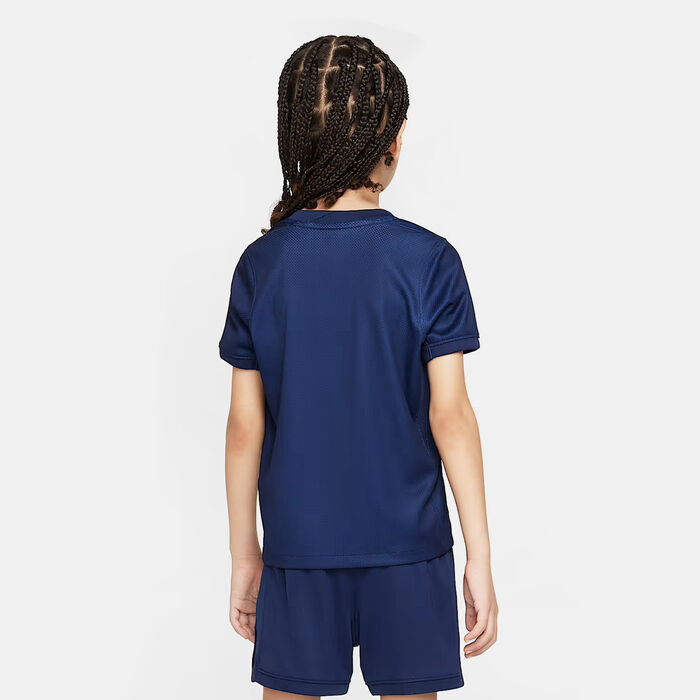 نايكي طقم كرة القدم باريس سان جيرمان 26/25 الأساسي ريبليكا 3 قطع للأطفال أزرق image number 1