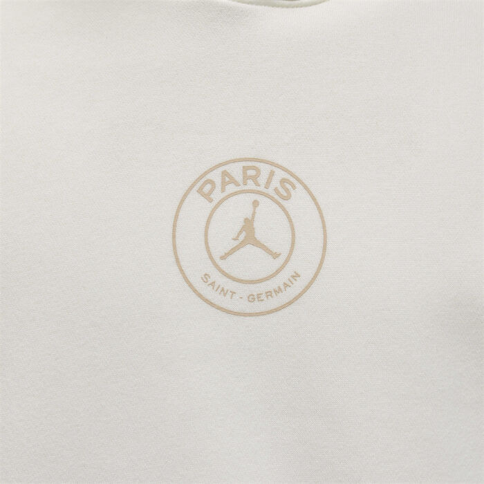 جوردن باريس سان جيرمان هودي بلوفر فليس للرجال أبيض image number 3