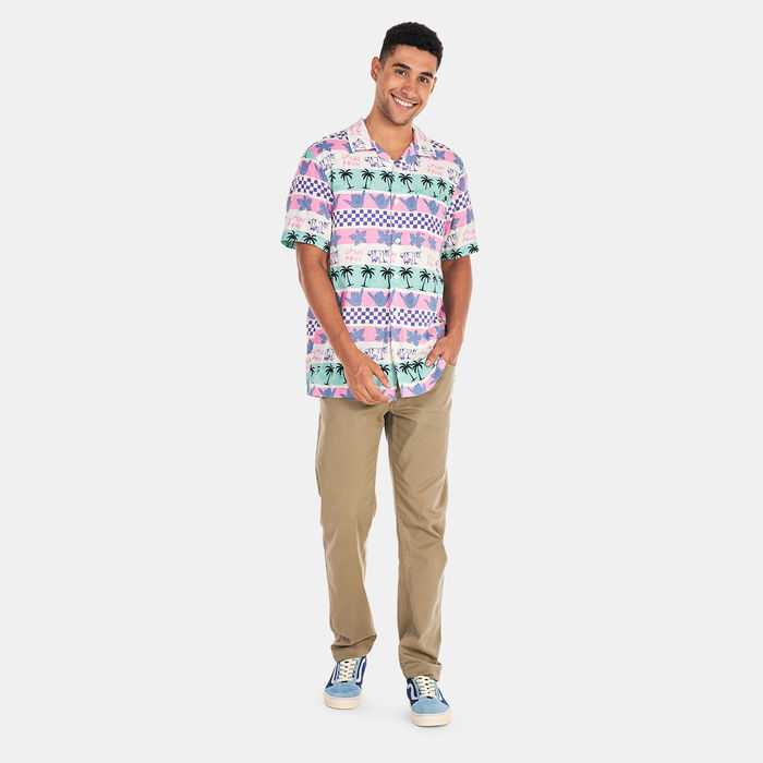 فانس قميص سترينجر ثينجس كاليفورنيا سترايب للرجال وردي image number 2