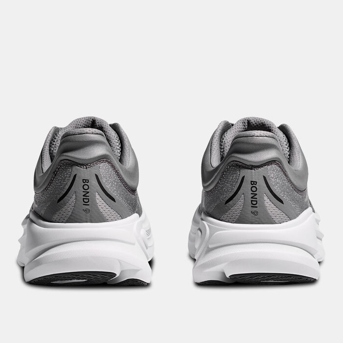 هوكا Men's Bondi 9 Running Shoes رمادي image number 5