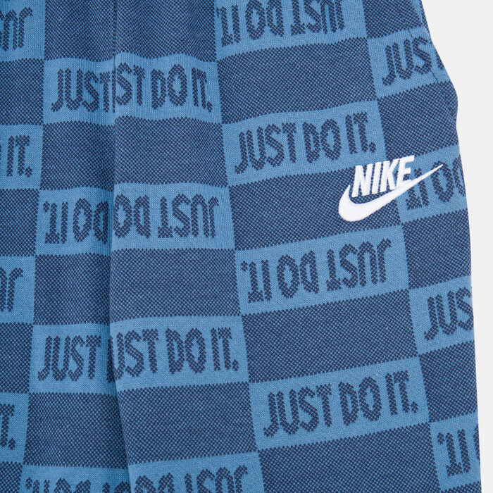 نايكي بنطال سبورتسوير كلوب فليس للاطفال أزرق image number 2