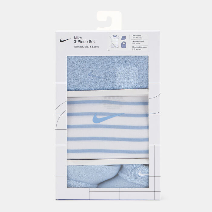 نايكي طقم فرنش تيري رومبر للأطفال أزرق image number 0