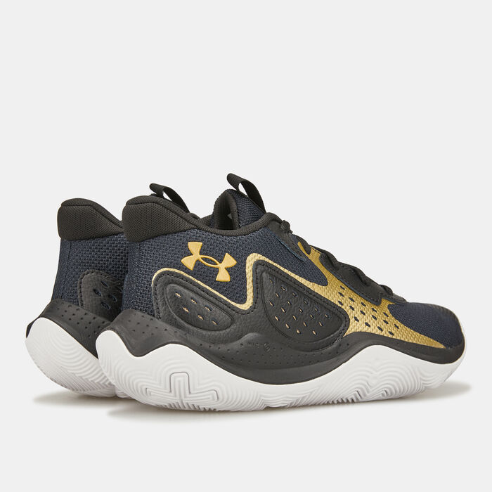 اندر ارمر حذاء كرة السلة جيت '24 أسود image number 2