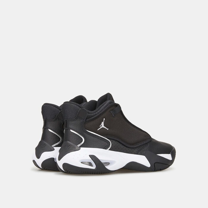 جوردن حذاء ماكس اورا 4 للاطفال الكبار أسود image number 2