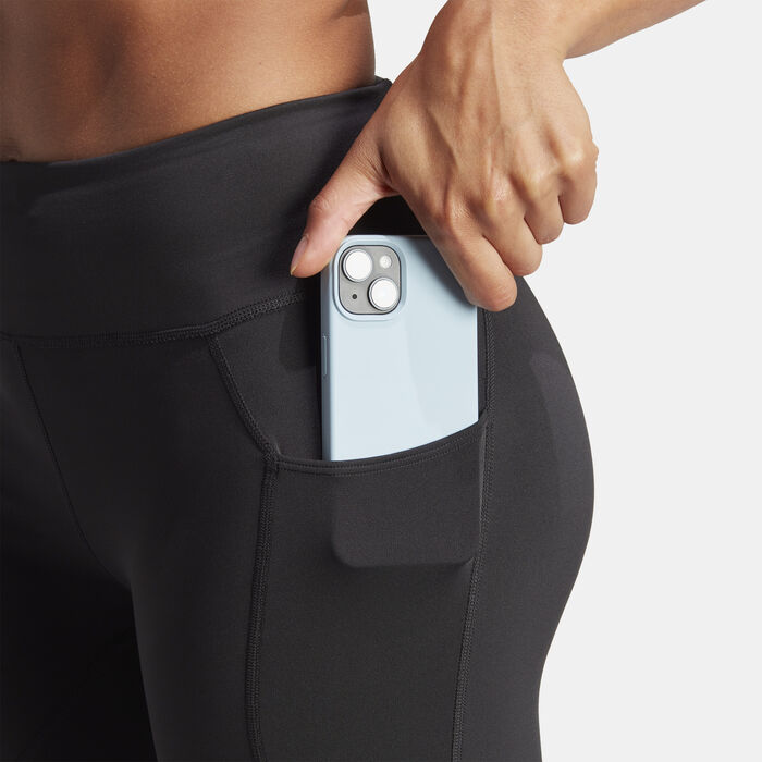 اديداس ليقنز الجري دايلي رن 7/8 للنساء أسود image number 4