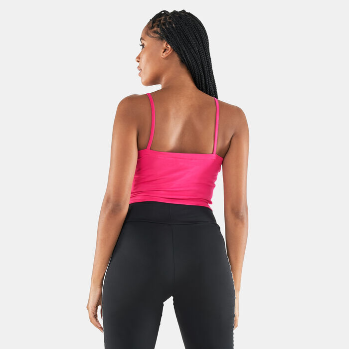 اديداس اورجينال تيشيرت اديكلر كلاسيكس تانك للنساء وردي image number 1