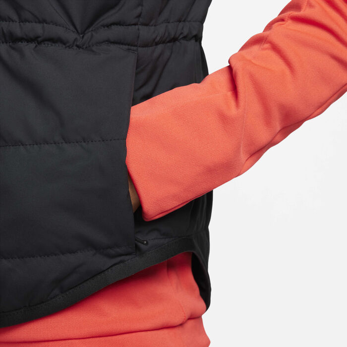 نايكي ثيرما-فت سويفت سترة الجري للنساء أسود image number 3