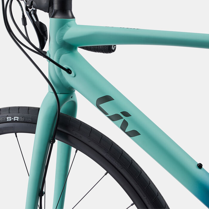 جاينت دراجة ليف افيل ايه ار 3 للنساء أزرق image number 6