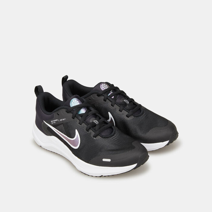 نايكي حذاء داون شيفتر 12 رود للاطفال الكبار أسود image number 1