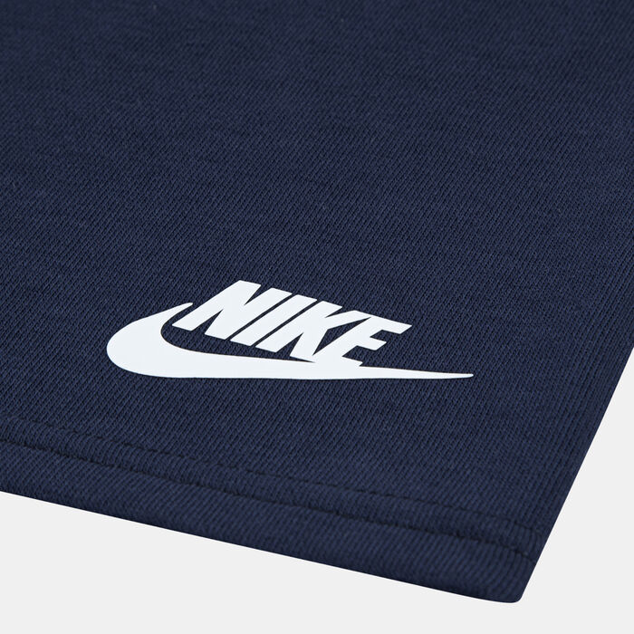 نايكي طقم تيشيرت وشورت سبورتسوير برنتد للأطفال أزرق image number 2