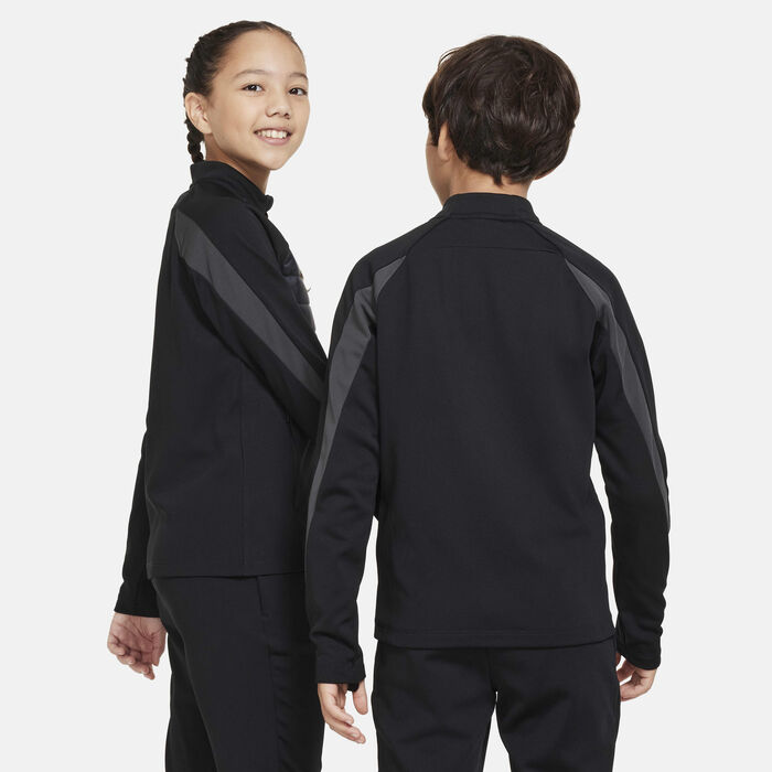 نايكي تيشيرت كرة القدم أكاديمي ثيرما-فت ترينينج دريل للأطفال أسود image number 1